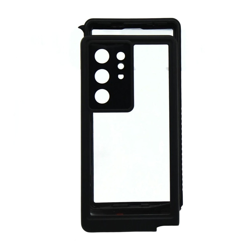 Samsung Galaxy S21 Ultra Rugged Full Body Case with Screen Protector Black